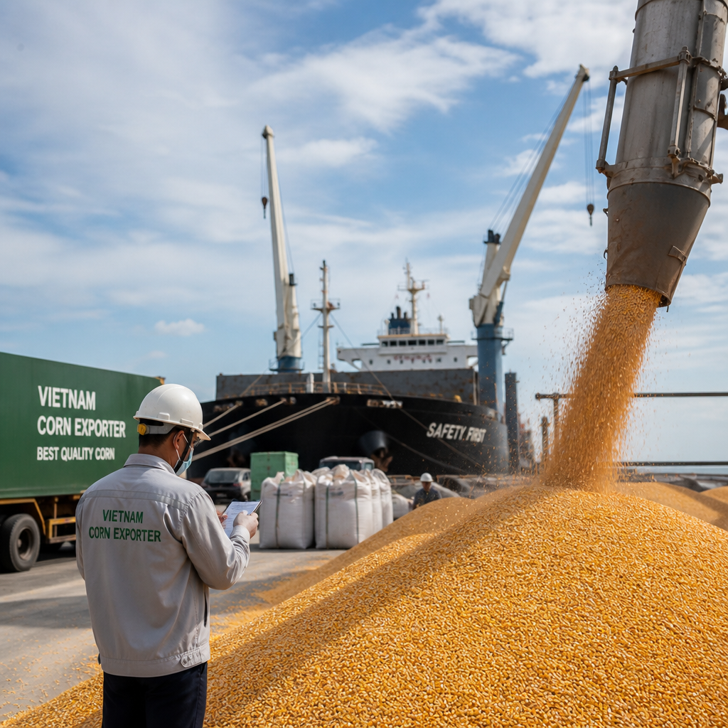 Vietnam Corn Exporter – Bulk Corn Supplier for International Buyers