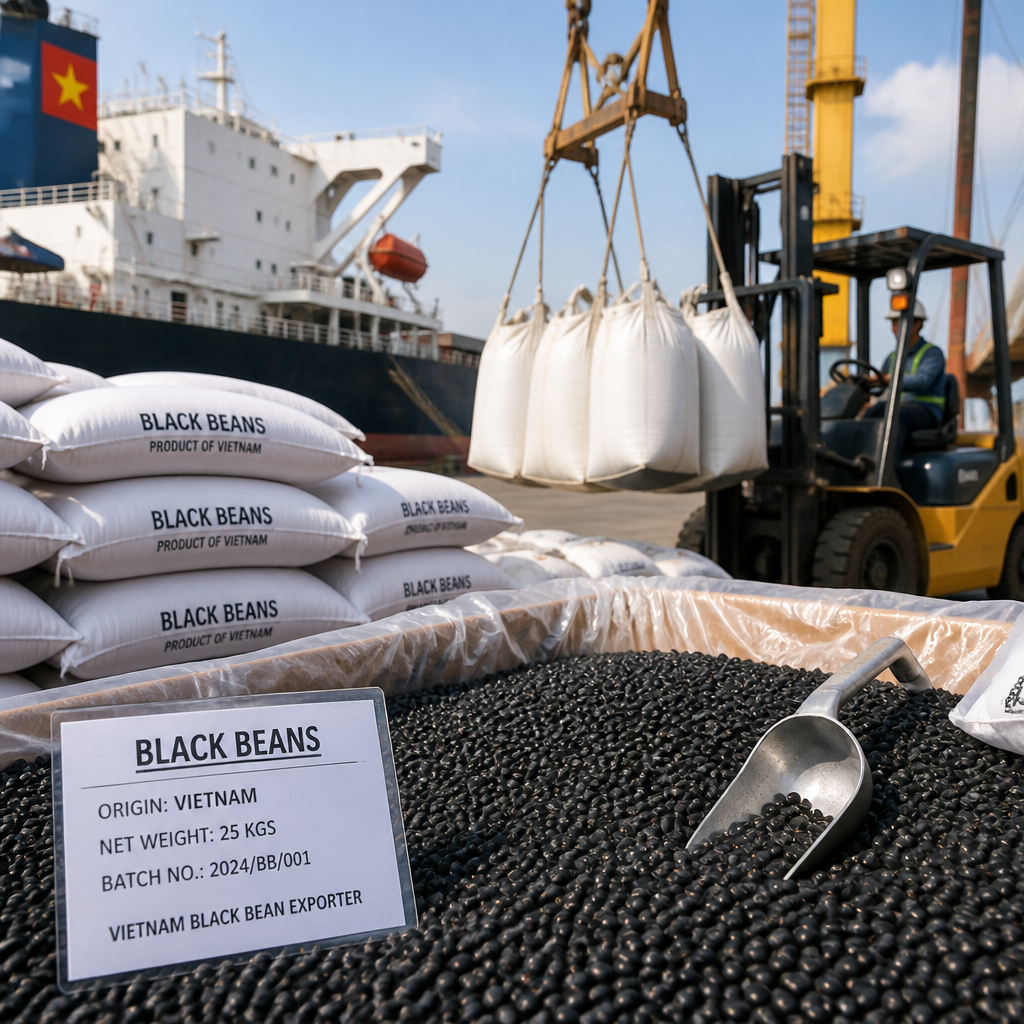 Vietnam Black Bean Exporter – Bulk Black Bean Supplier