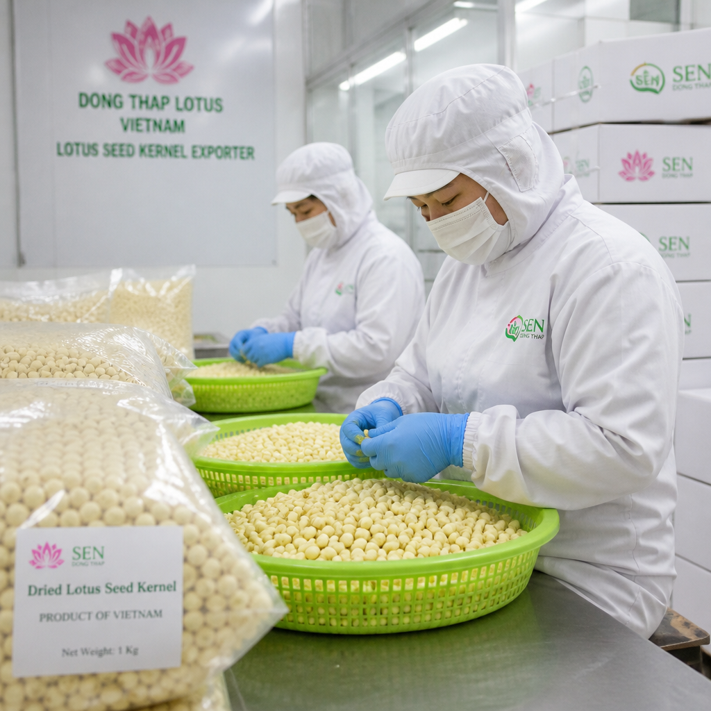 Vietnam Lotus Seed Kernel Exporter – Lotus Kernel Supplier