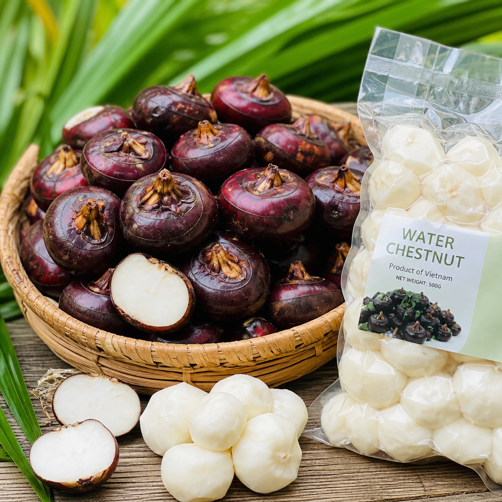 Vietnam Water Chestnut Exporter – Fresh & Processed Water Chestnut Supplier