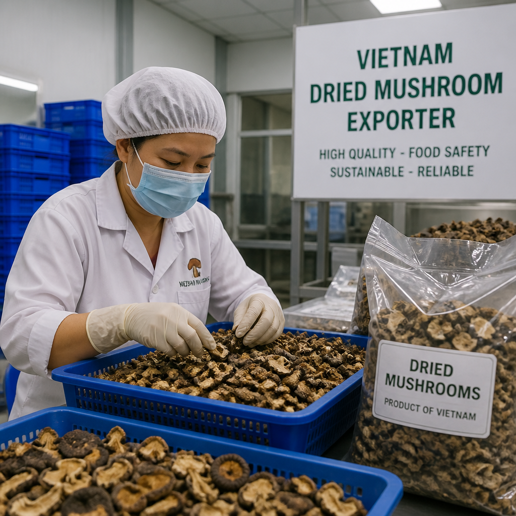 Vietnam Dried Mushroom Exporter – Dried Mushroom Supplier from Vietnam