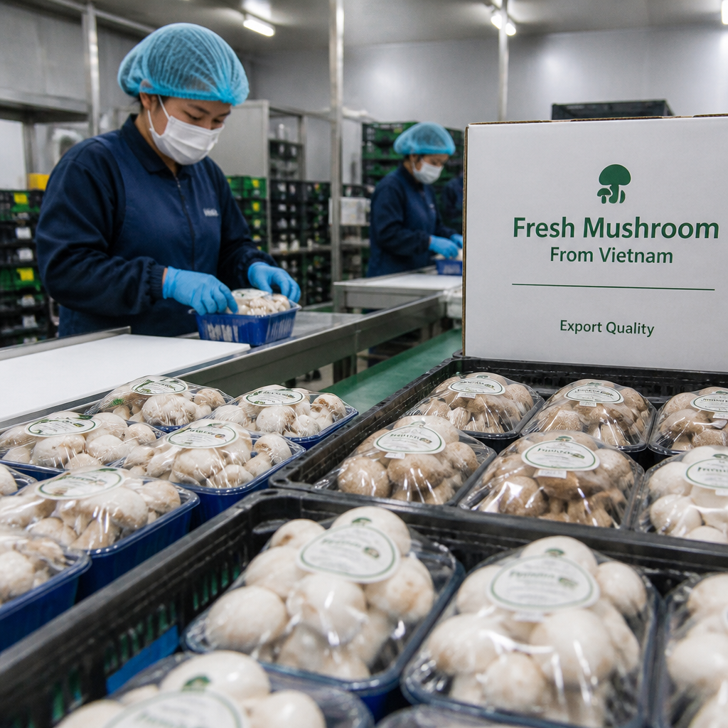Vietnam Fresh Mushroom Exporter – Fresh Mushroom Supplier from Vietnam