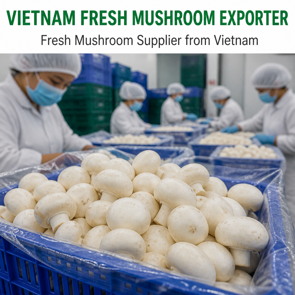 Vietnam Fresh Mushroom Exporter – Fresh Mushroom Supplier from Vietnam