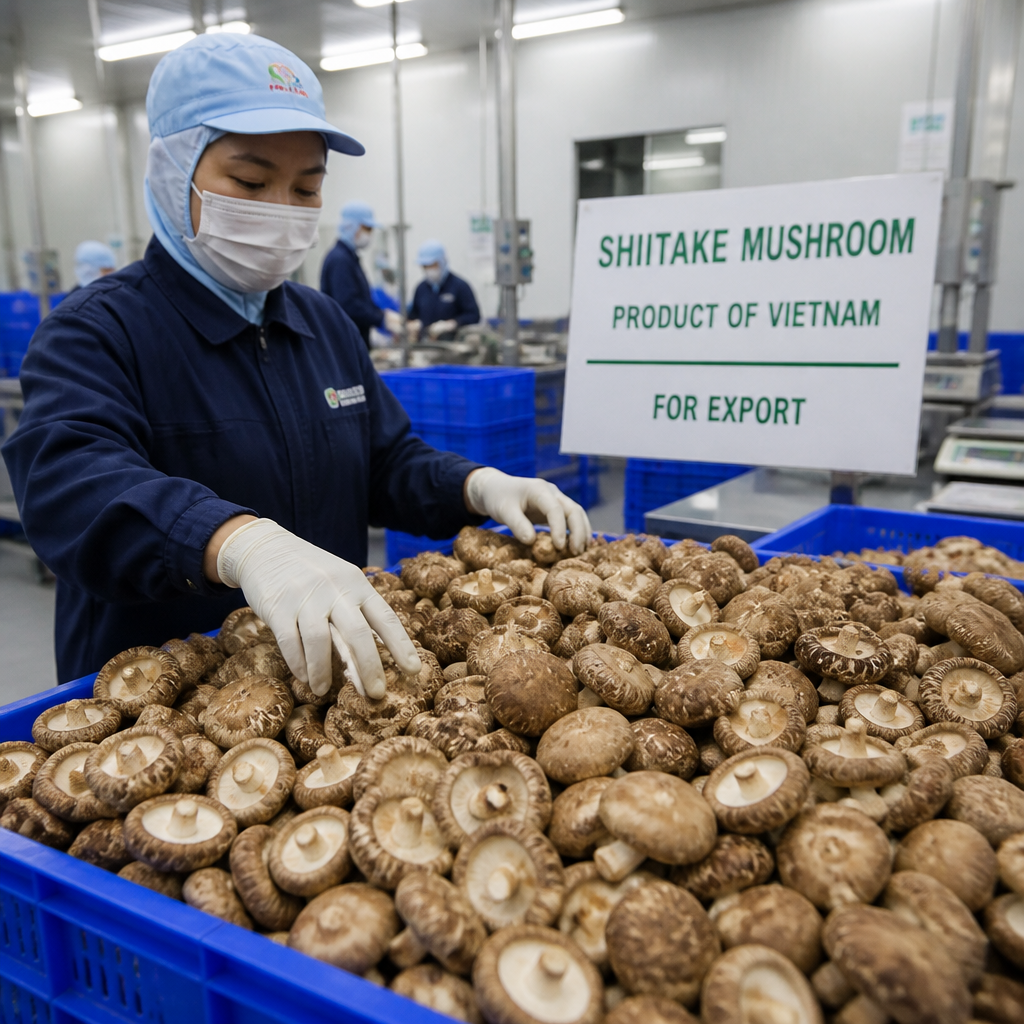 Vietnam Shiitake Mushroom Exporter – Vietnamese Shiitake Supplier