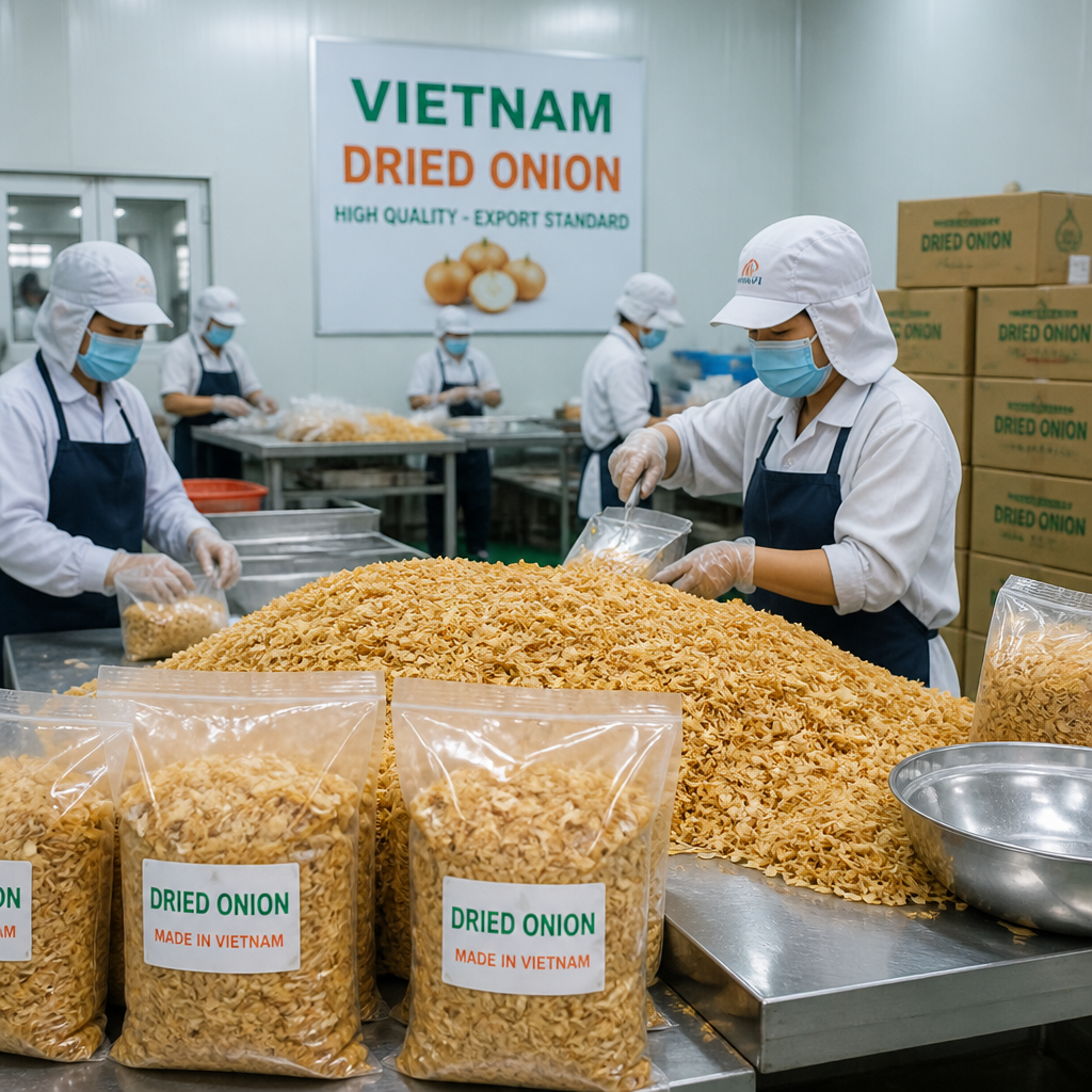 Vietnam Dried Onion Exporter – Bulk Dried Onion Supplier