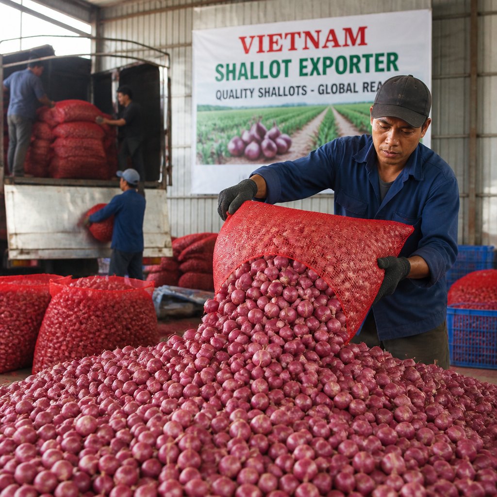 Vietnam Shallot Exporter – Vietnamese Shallot Supplier for Global Buyers