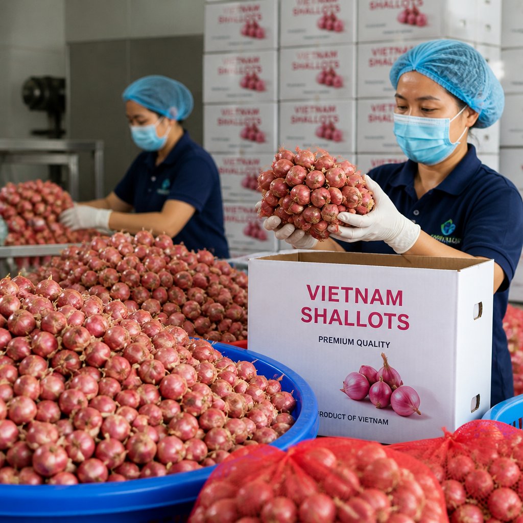 Vietnam Shallot Exporter – Vietnamese Shallot Supplier for Global Buyers