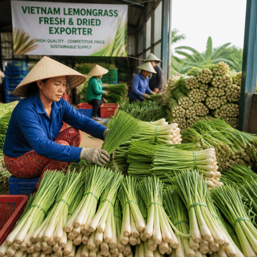 Vietnam Lemongrass Exporter – Fresh & Dried Lemongrass Supplier