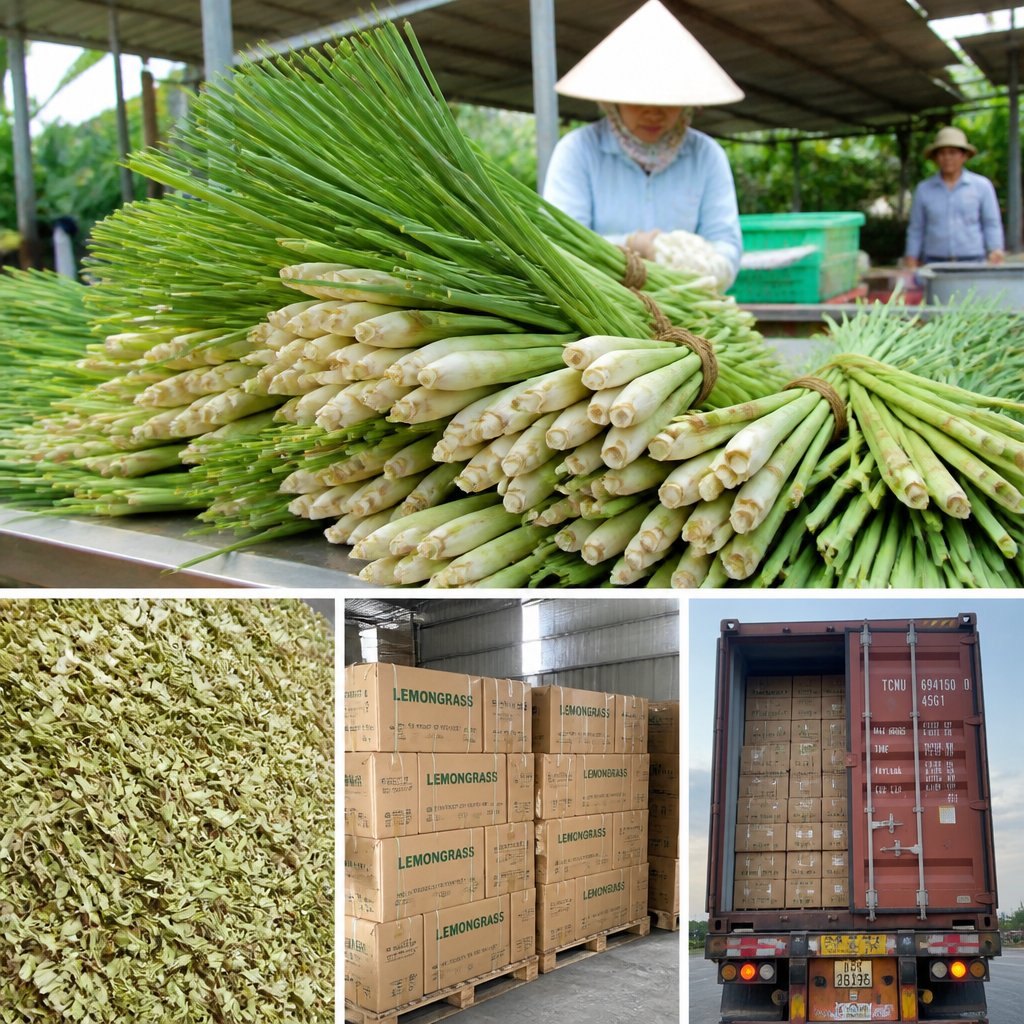 Vietnam Lemongrass Exporter – Fresh & Dried Lemongrass Supplier