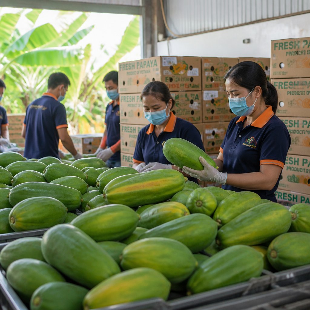 Vietnam Papaya Exporter – Fresh Papaya Supplier from Vietnam