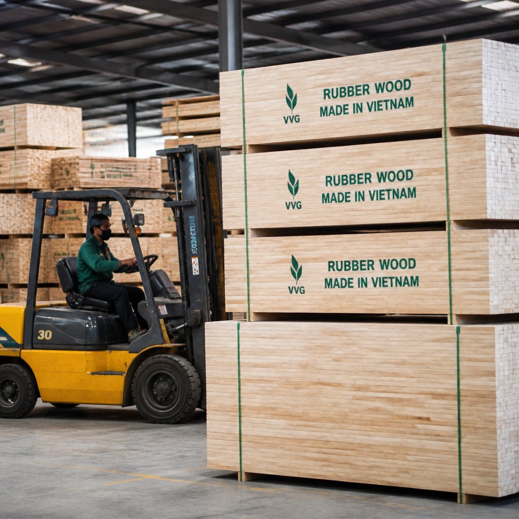 Vietnam Rubber Wood Exporter – Rubberwood Supplier from Vietnam