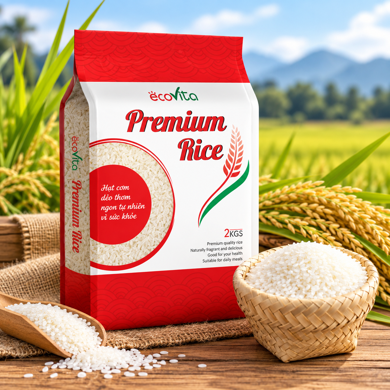 PREMIUM VIETNAMESE JAPONICA SHORT-GRAIN WHITE RICE 5KG – INTERNATIONAL STANDARD | BULK SUPPLY | COMPETITIVE PRICE