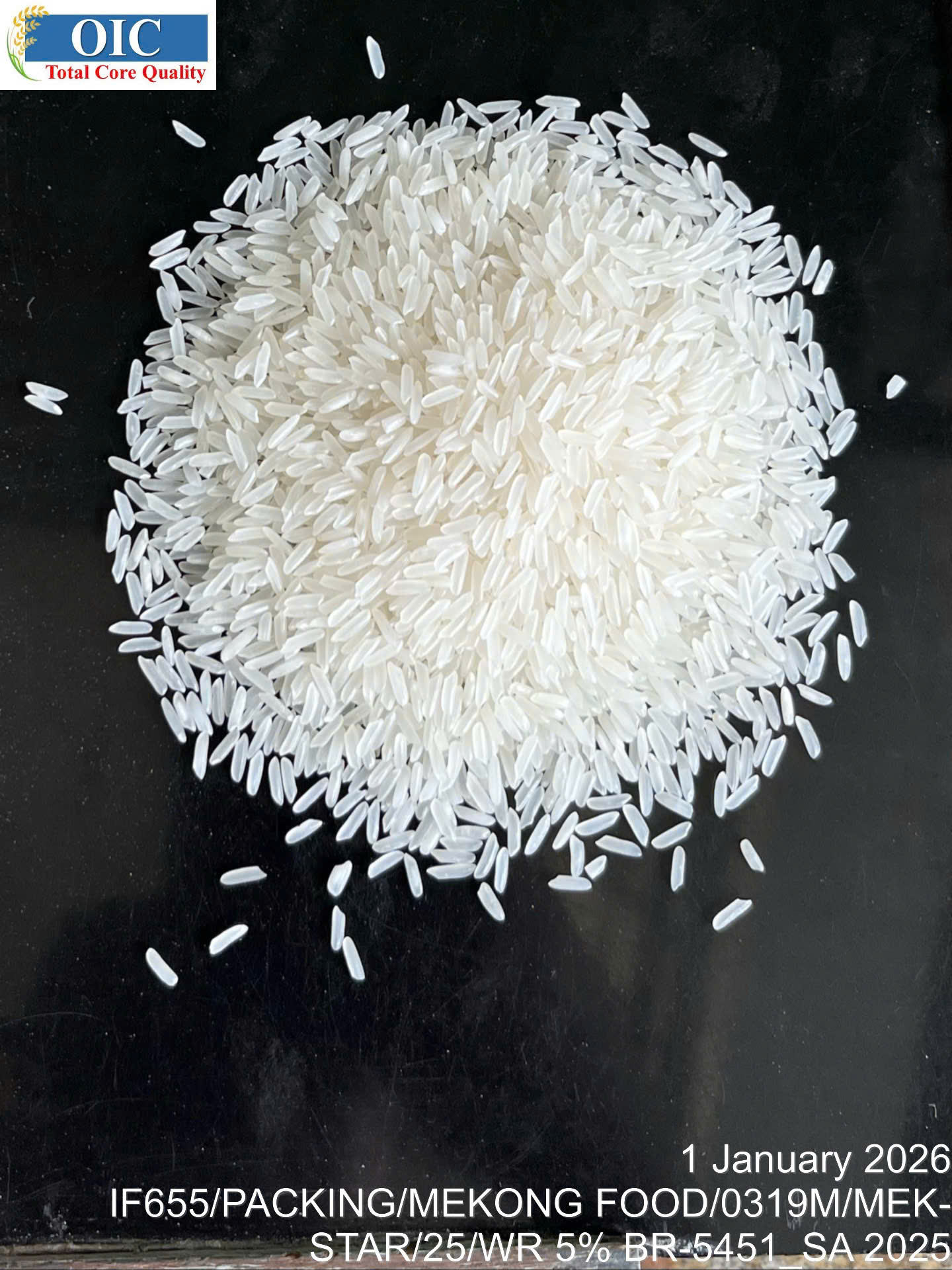 PREMIUM VIETNAMESE OM5451 WHITE RICE – 5% BROKEN | 45KG BOPP + PE LINER | OEM/ODM 2