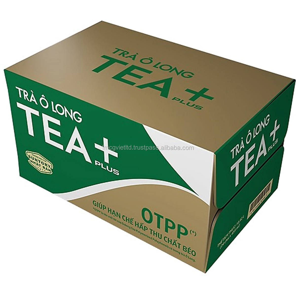 PREMIUM 455ML GREEN OOLONG TEA DRINK – RETAIL BOX PACKAGING