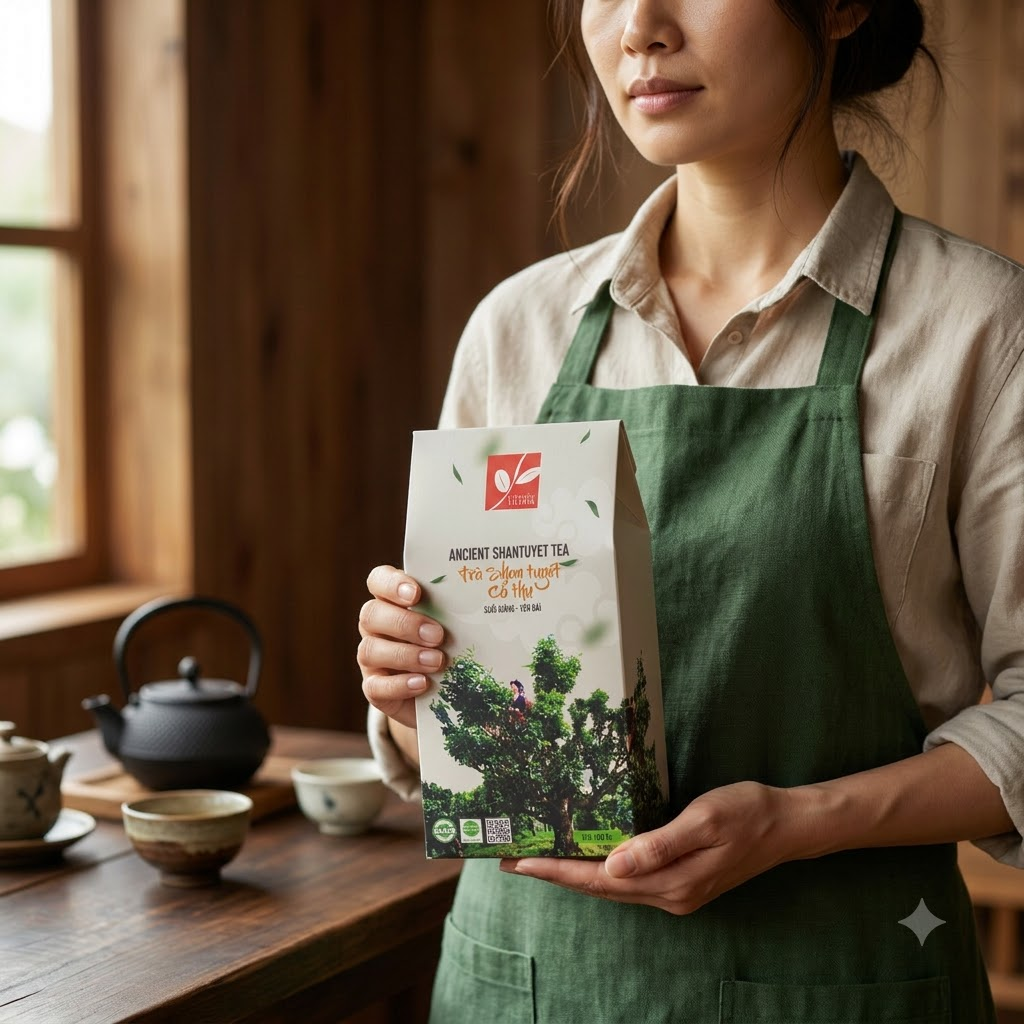PREMIUM VIETNAMESE SHAN TUYET GREEN TEA 100G – BULK & B2B CUSTOM BLENDING 4