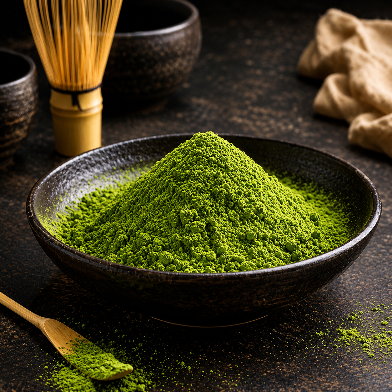 PREMIUM VIETNAMESE ORGANIC MATCHA POWDER – BULK WHOLESALE | HIGH QUALITY