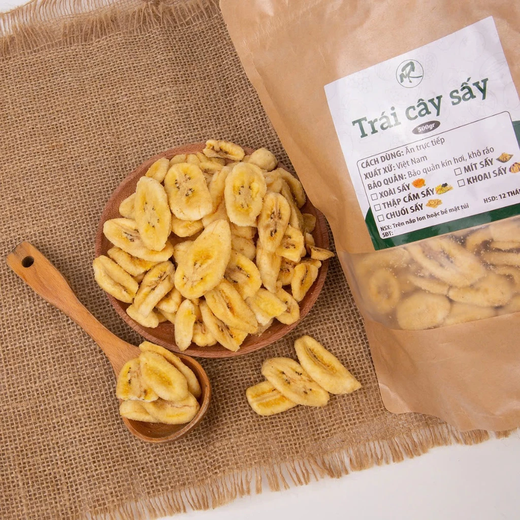 NATURAL DRIED VIETNAMESE BANANA 2KG – SWEET & AROMATIC | WHOLESALE 3