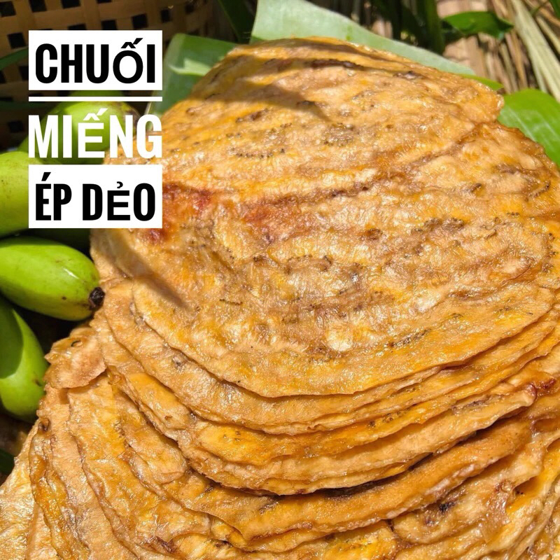 PREMIUM VIETNAMESE PRESSED CHUỐI XIÊM BANANA 500G – SWEET & CHEWY | WHOLESALE