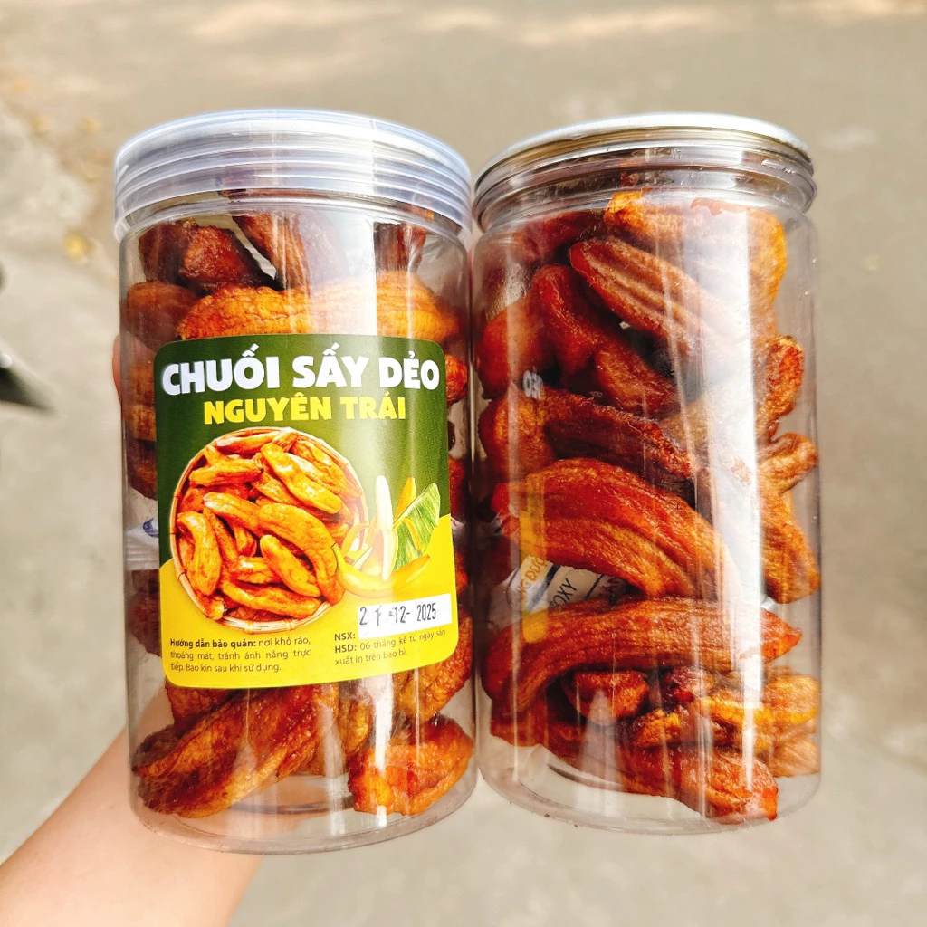 PREMIUM VIETNAMESE SOFT DRIED BANANA 500G – DA LAT SPECIALTY | CHEWY & SWEET