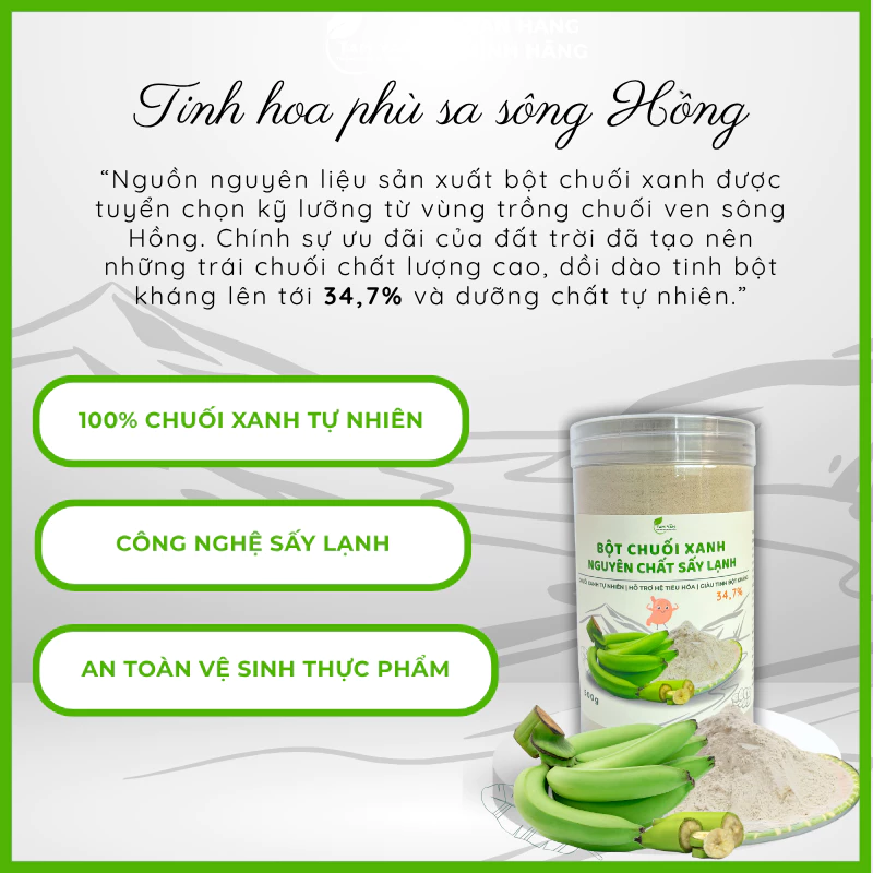 PREMIUM VIETNAMESE GREEN BANANA POWDER 500G – PURE | WHOLESALE & EXPORT 3