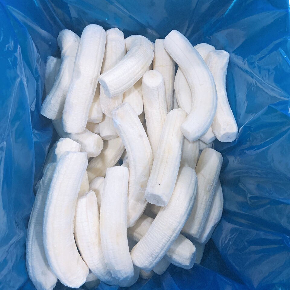 PREMIUM VIETNAMESE SUNRISE IQF FROZEN BANANA – VACUUM PACKED | 10KG 2