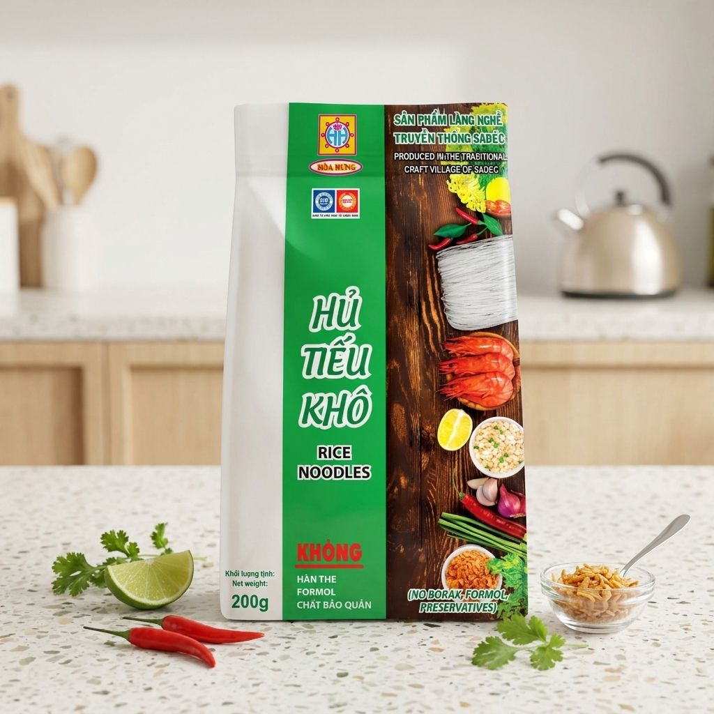 PREMIUM VIETNAMESE DRIED RICE NOODLES – 40 × 200G | EXPORT WHOLESALE 2