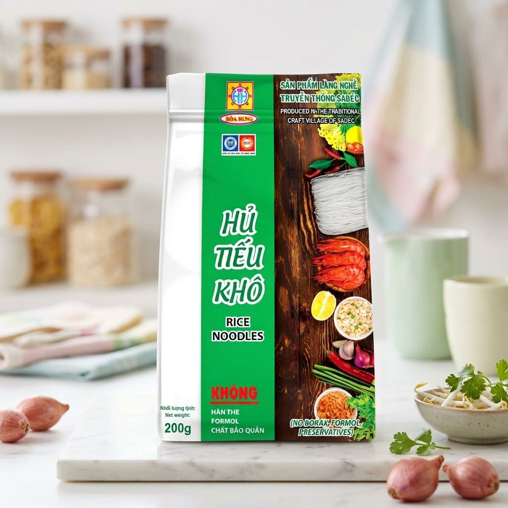 PREMIUM VIETNAMESE DRIED RICE NOODLES – 40 × 200G | EXPORT WHOLESALE 4