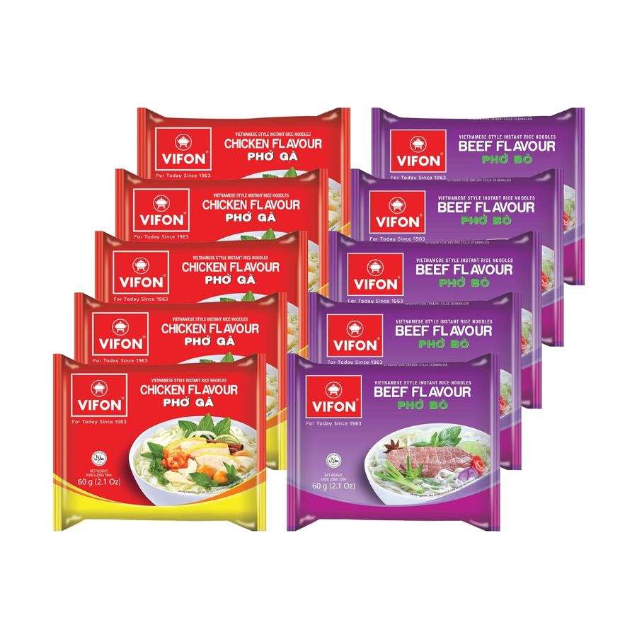 PREMIUM VIETNAMESE INSTANT RICE NOODLES – CHICKEN FLAVOR 60G | EXPORT