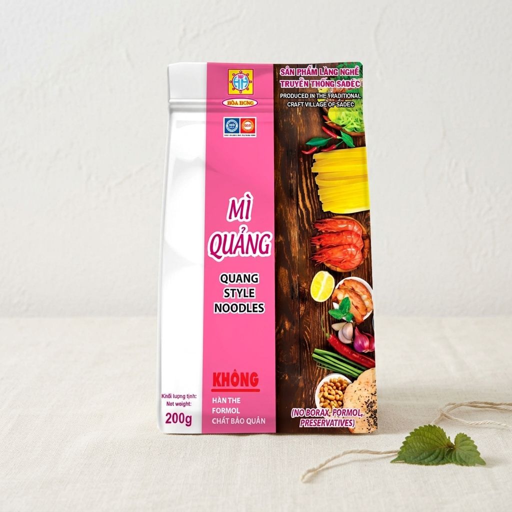 PREMIUM VIETNAMESE MI QUANG RICE NOODLES – SELF-HEATING | 40 × 200G 4