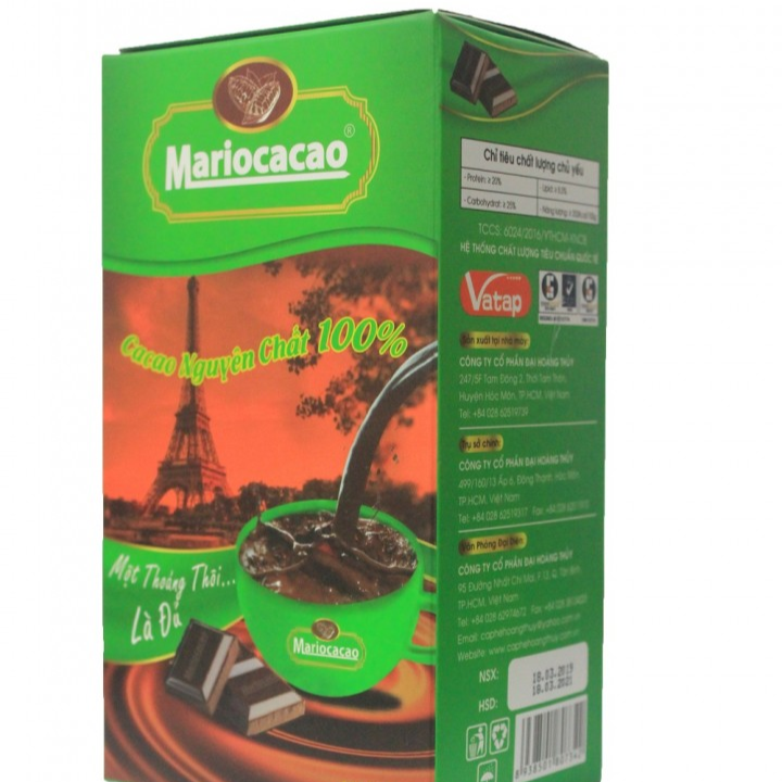 PREMIUM VIETNAMESE 100% PURE COCOA POWDER – HACCP & ISO 9001 2