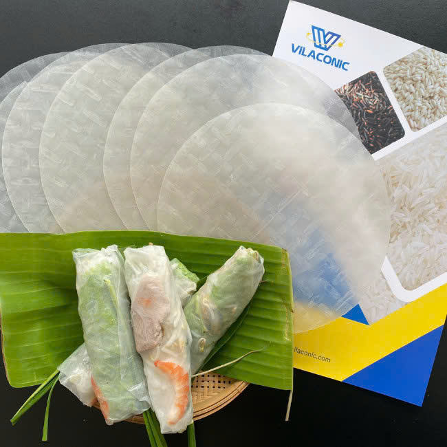PREMIUM VIETNAMESE RICE PAPER – 22CM – 400G – GLUTEN-FREE – NON-GMO