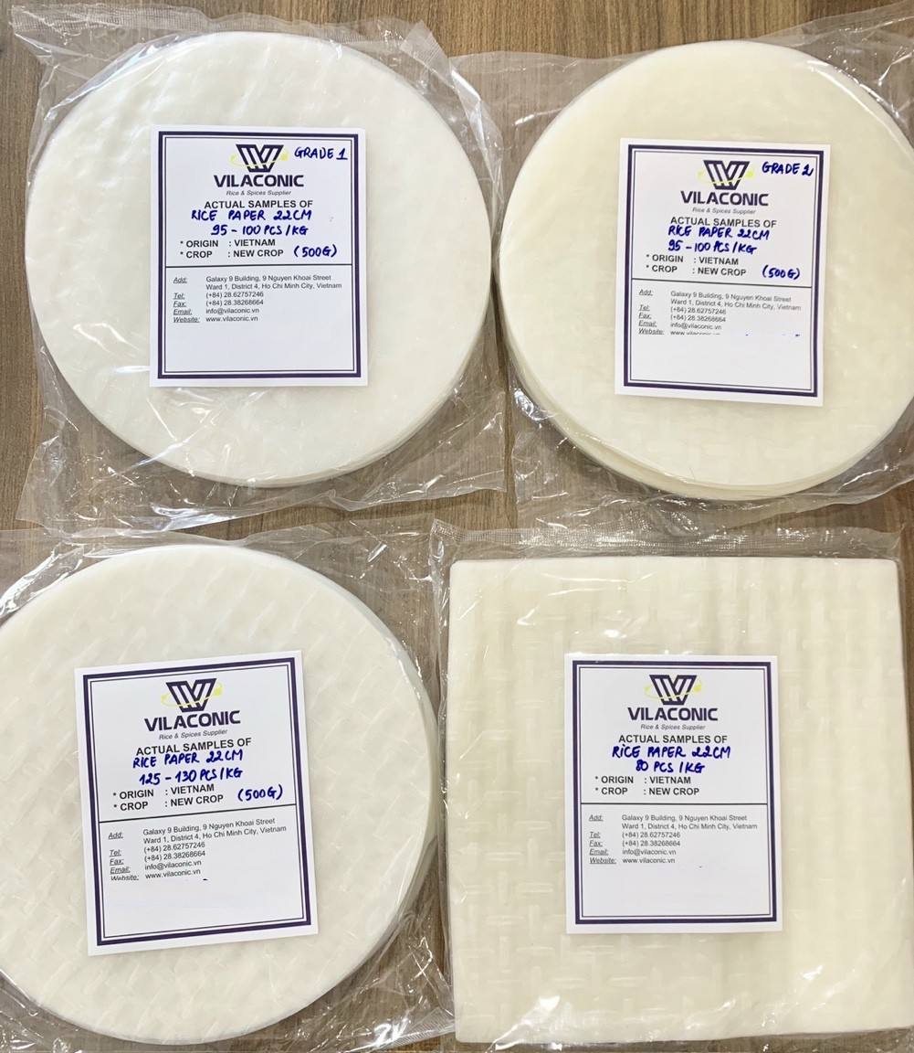 PREMIUM VIETNAMESE RICE PAPER – 22CM – 400G – GLUTEN-FREE – NON-GMO 3