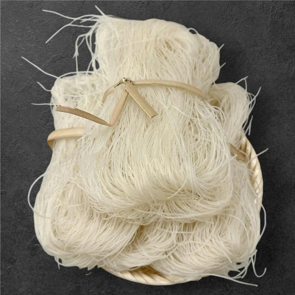 PREMIUM VIETNAMESE NATURAL WHITE RICE VERMICELLI – THIN DRY NOODLES