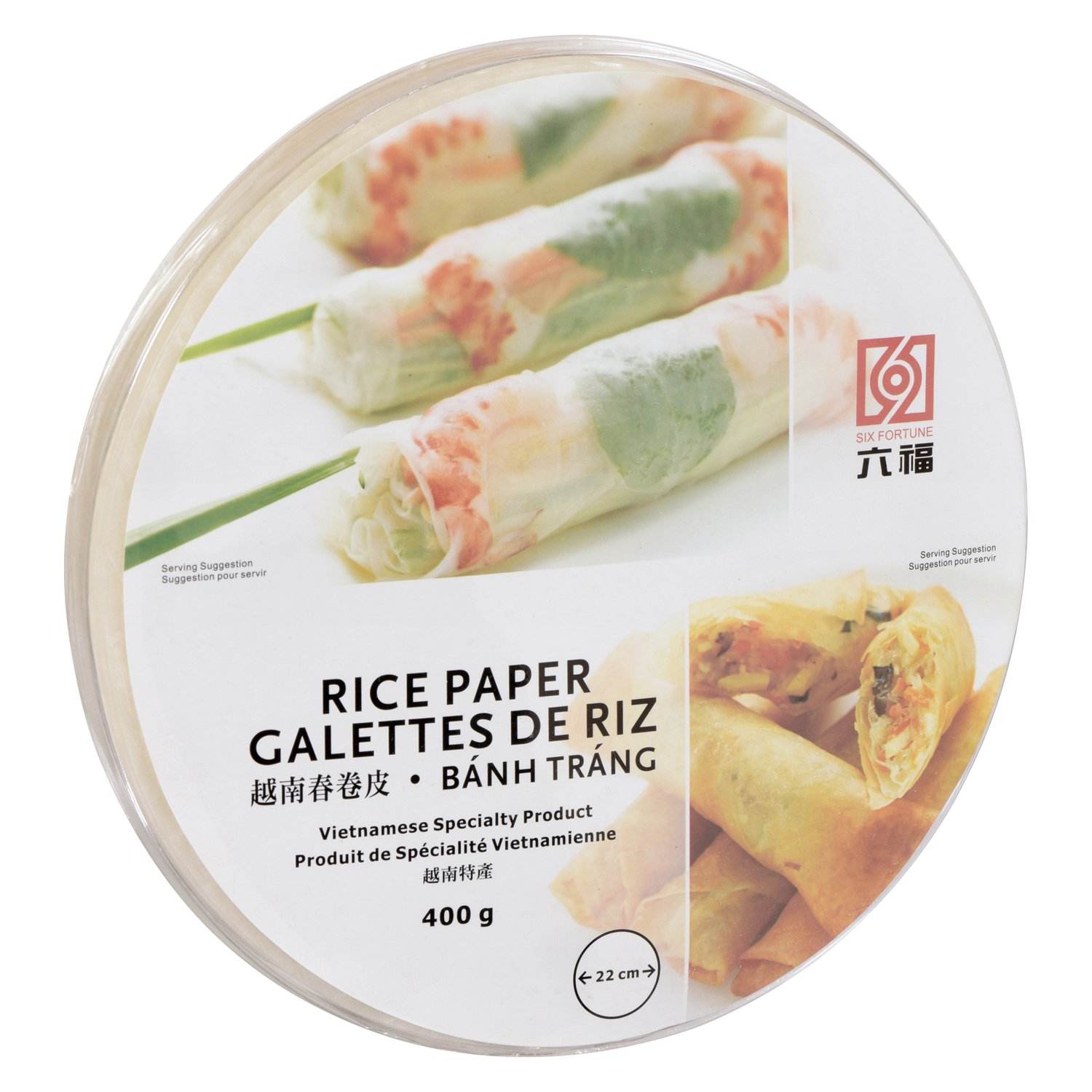 PREMIUM VIETNAMESE RICE PAPER FOR SPRING ROLLS – 300G, 400G & 500G 2