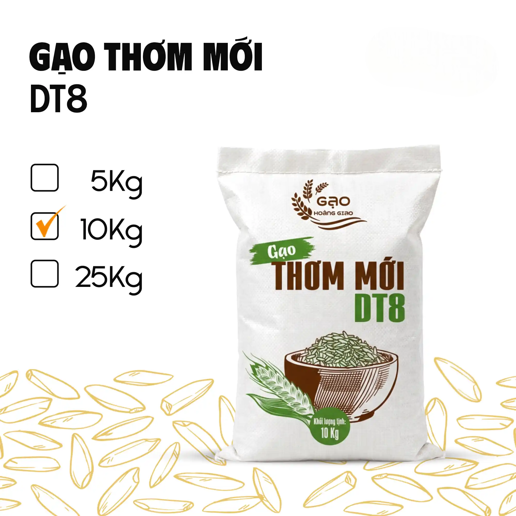 PREMIUM VIETNAMESE THIEN VAN DT8 FRAGRANT RICE – 100% VIETNAM – 24-MONTH EXPORT