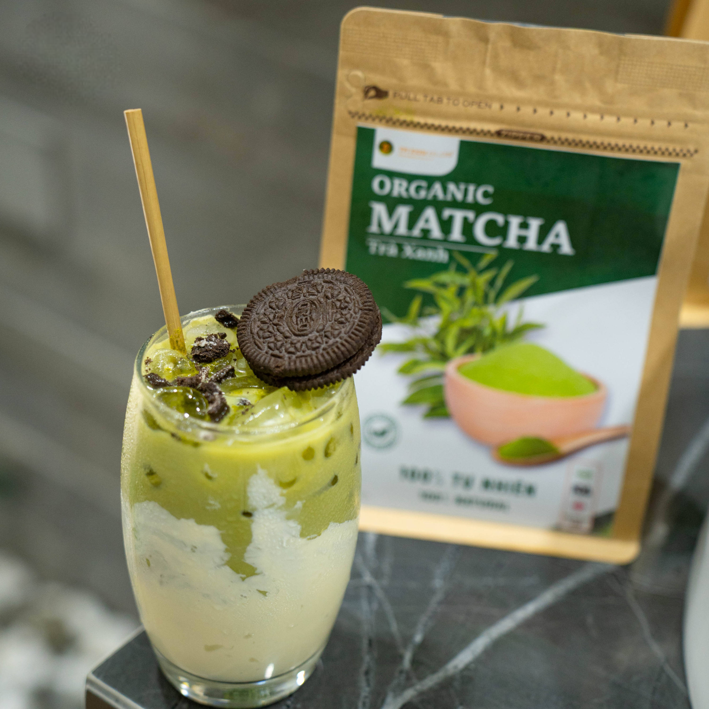 PREMIUM VIETNAMESE ORGANIC EMERALD MATCHA POWDER – B2B EXPORT SUPPLY