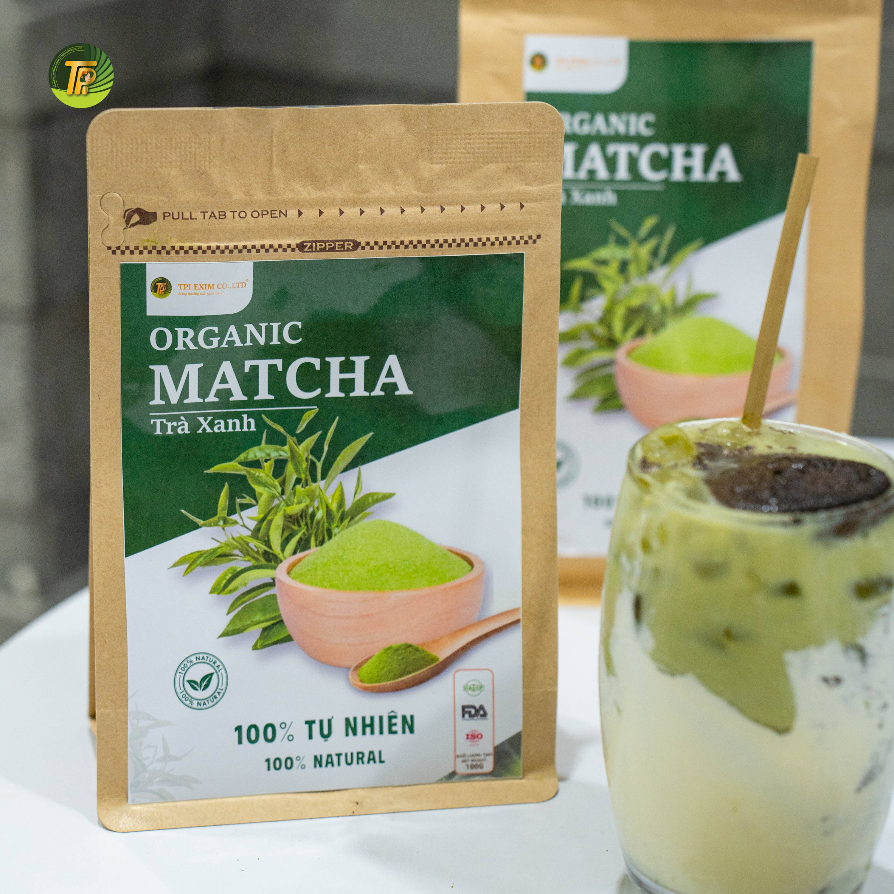 PREMIUM VIETNAMESE ORGANIC EMERALD MATCHA POWDER – B2B EXPORT SUPPLY 2