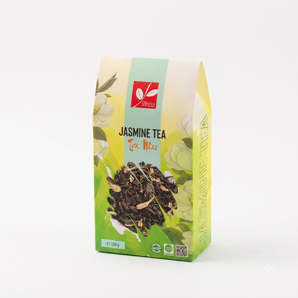 PREMIUM VIETNAMESE JASMINE GREEN TEA – 150G LOOSE-LEAF BLEND – OEM PRIVATE LABEL EXPORT 2