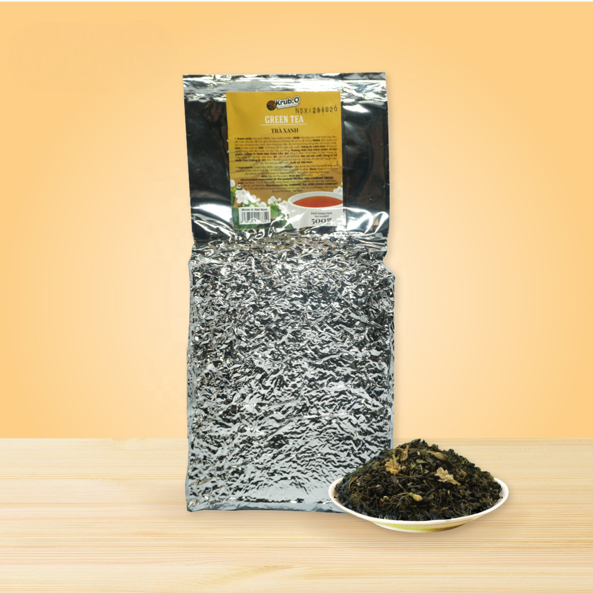 VIETNAMESE GREEN TEA WITH JASMINE – LOOSE LEAF TEA – 0.5KG BAG – NATURAL FLAVOR – FACTORY SUPPLY – EXPORT WHOLESALE 4