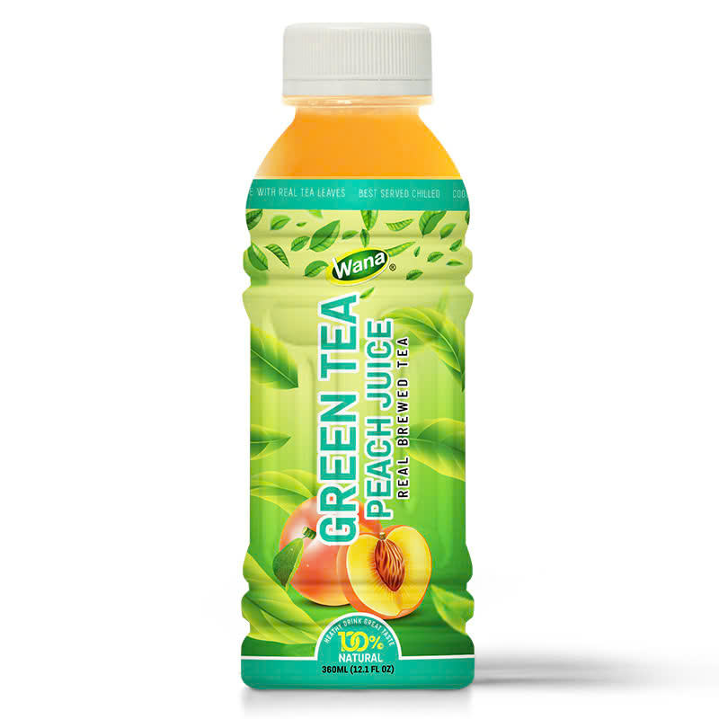 PREMIUM VIETNAMESE PURE GREEN TEA WITH FRUIT JUICE – 330ML PET BOTTLE – OEM ODM – EXPORT SUPPLY
