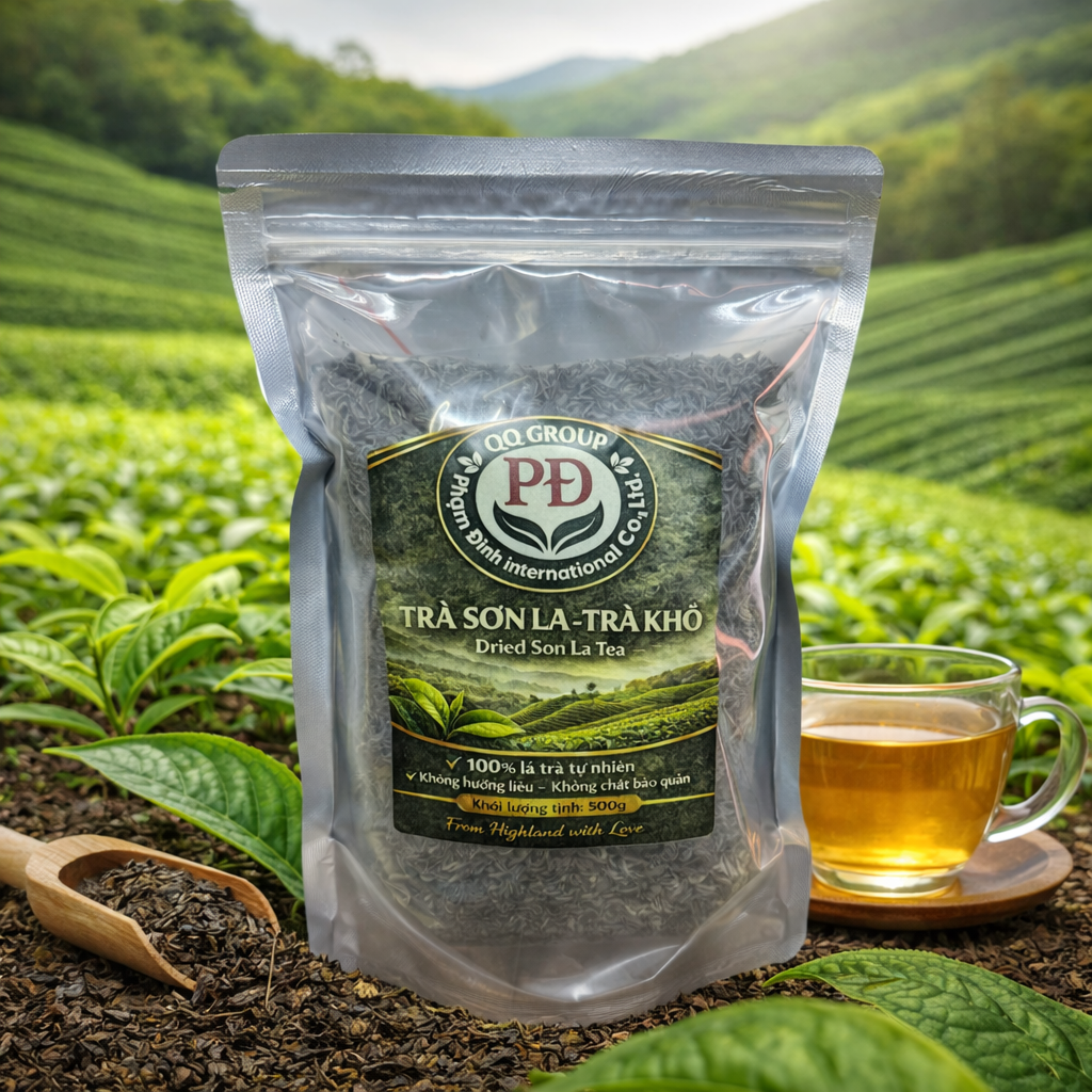 PREMIUM VIETNAMESE SON LA GREEN TEA – LOOSE-LEAF TEA – NATURAL FLAVOR – OEM/ODM – RETAIL AND EXPORT SUPPLY 3