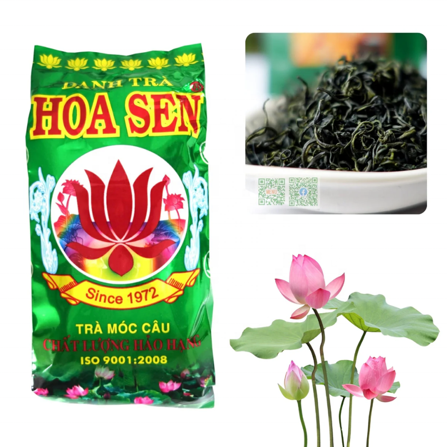 PREMIUM VIETNAMESE LOTUS-SCENTED GREEN TEA – DANH TRA MOC CAU – WHOLESALE EXPORT SUPPLY