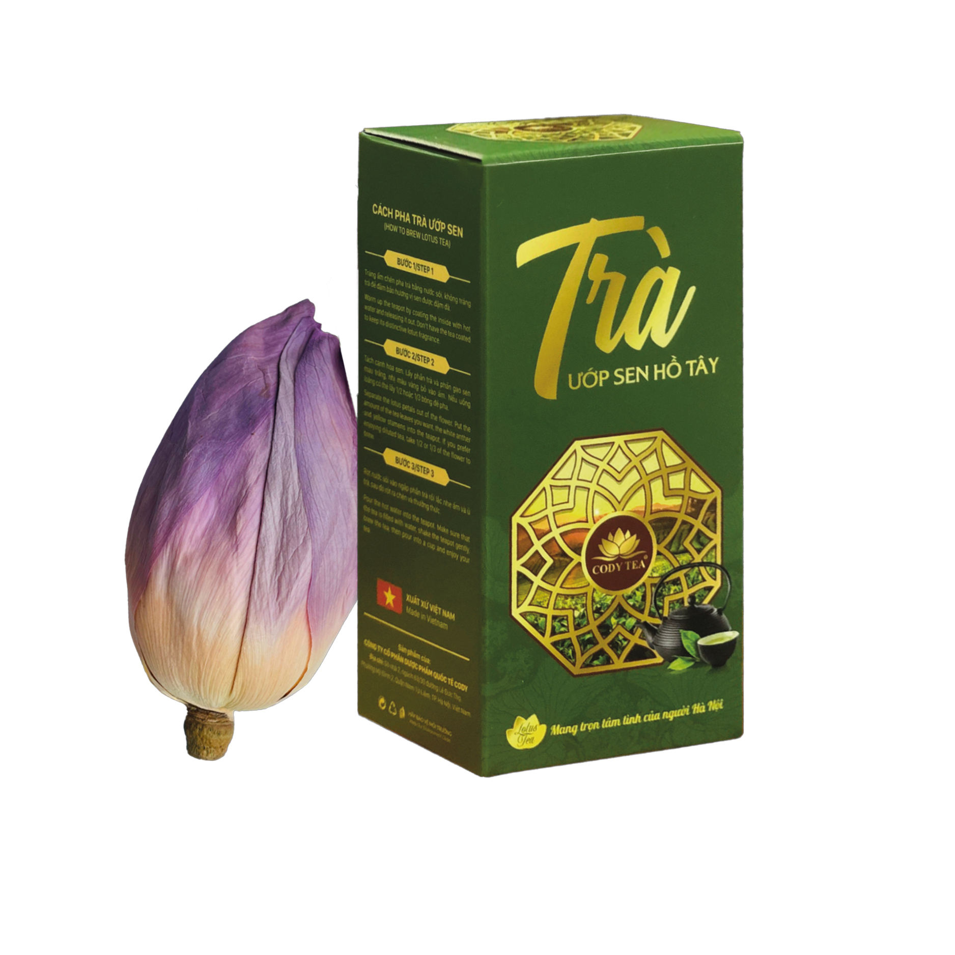 PREMIUM VIETNAMESE TAN CUONG GREEN TEA WITH LOTUS FLOWER AROMA – HANDCRAFTED SPECIALTY TEA – B2B EXPORT SUPPLY 3