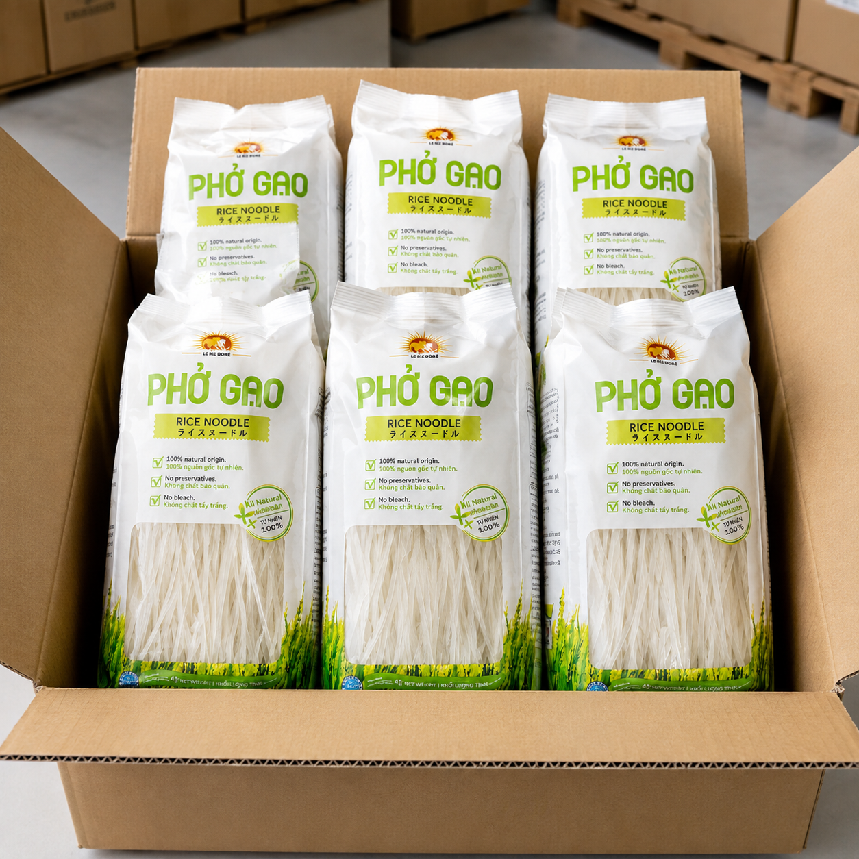 PREMIUM VIETNAMESE DRIED RICE VERMICELLI – AUTHENTIC RICE NOODLES, FOOD-GRADE OEM WHOLESALE EXPORT SUPPLY 2