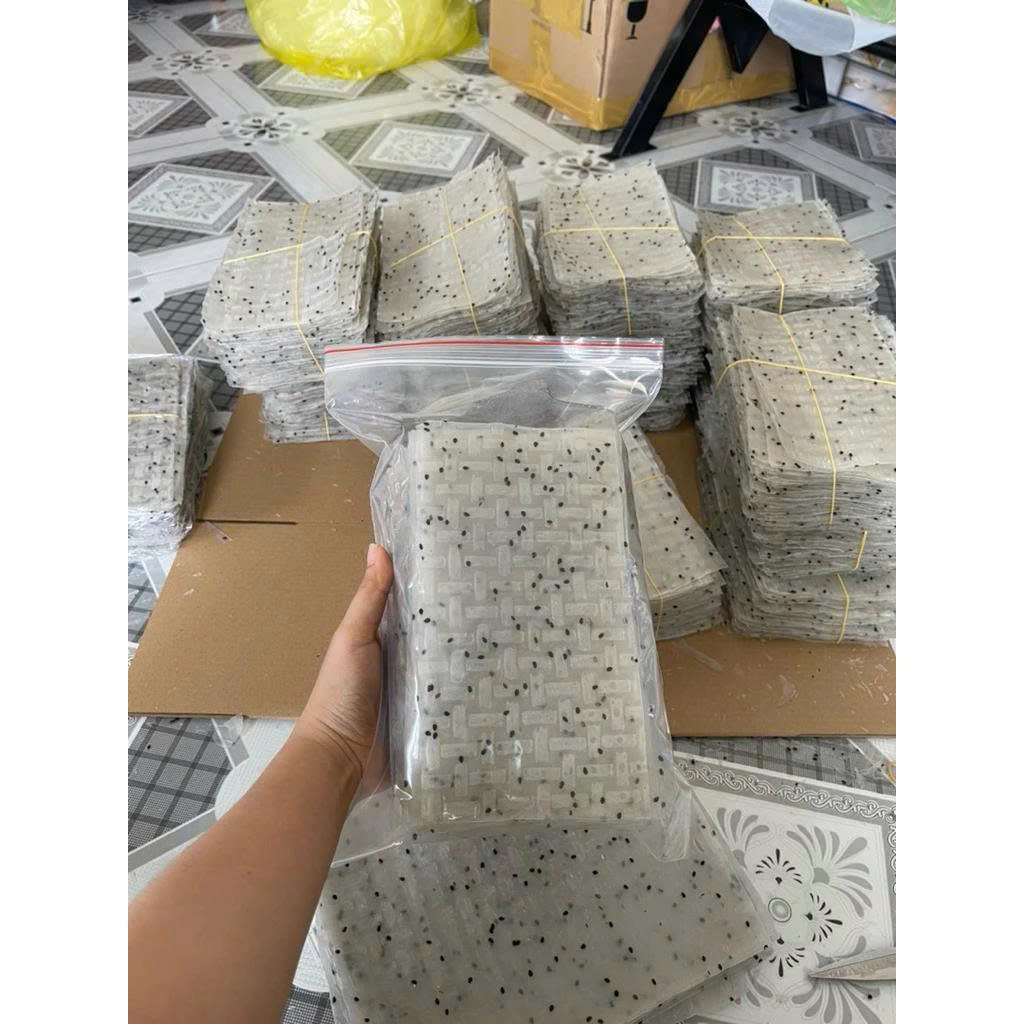 TRADITIONAL VIETNAMESE BLACK SESAME RICE PAPER – SPRING ROLL WRAPPERS FOR WHOLESALE EXPORT SUPPLY 2