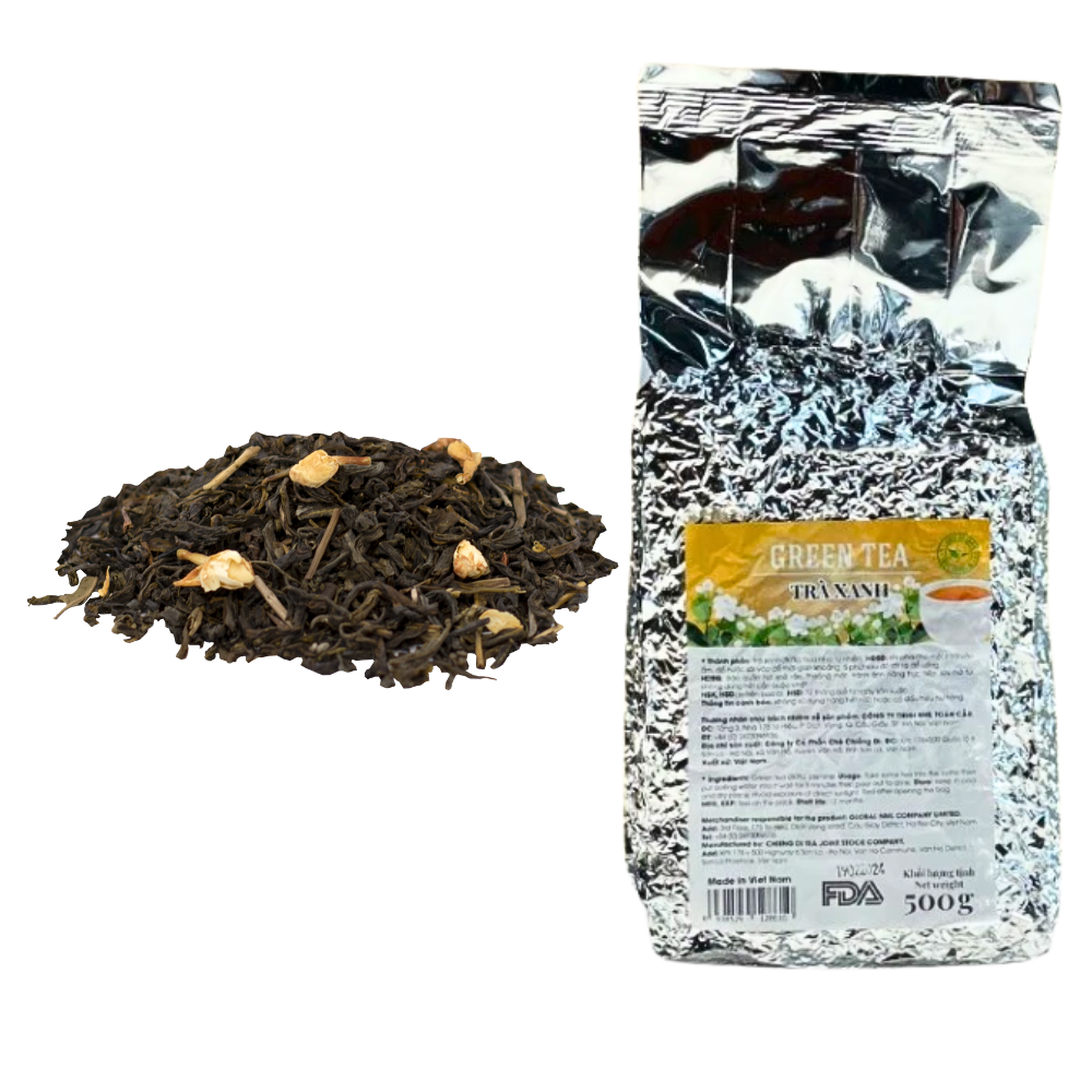 VIETNAMESE PURE LOOSE-LEAF GREEN TEA – BLENDED TEA, COMPETITIVE WHOLESALE PRICES, BOX & POUCH PACKAGING 3
