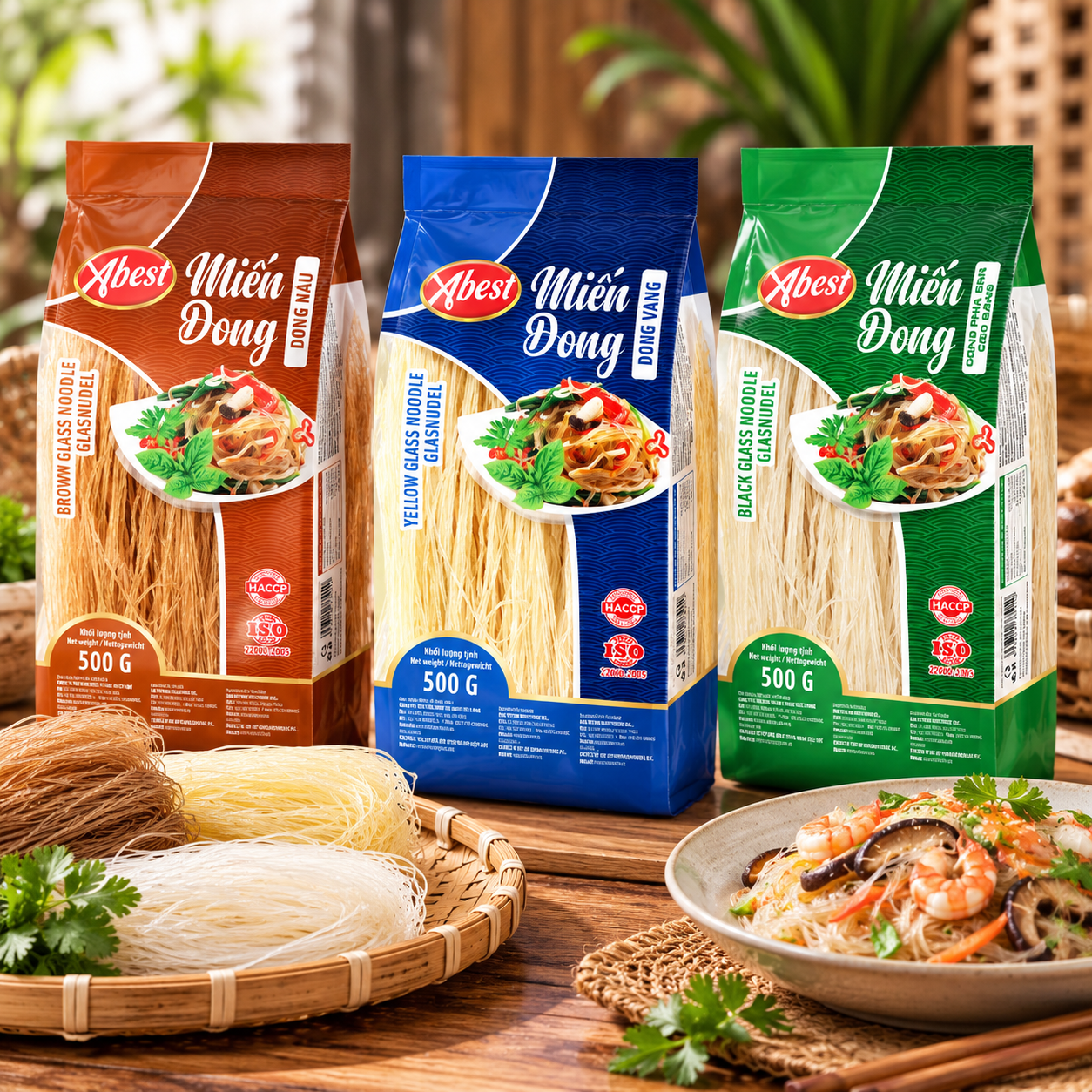 VIETNAMESE DRIED RICE VERMICELLI – 5-MINUTE COOKING, WHOLESALE EXPORT SUPPLY