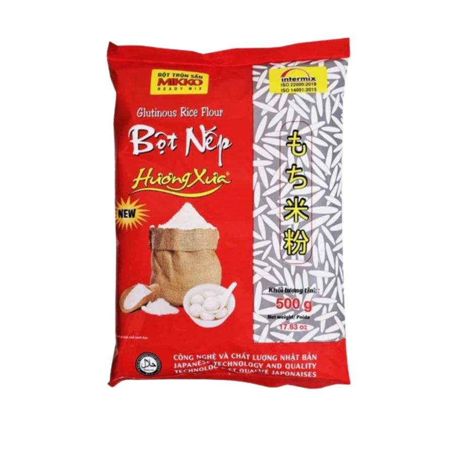 PREMIUM VIETNAMESE GLUTINOUS RICE FLOUR 500G – FOR BAKING, COOKING & EXPORT