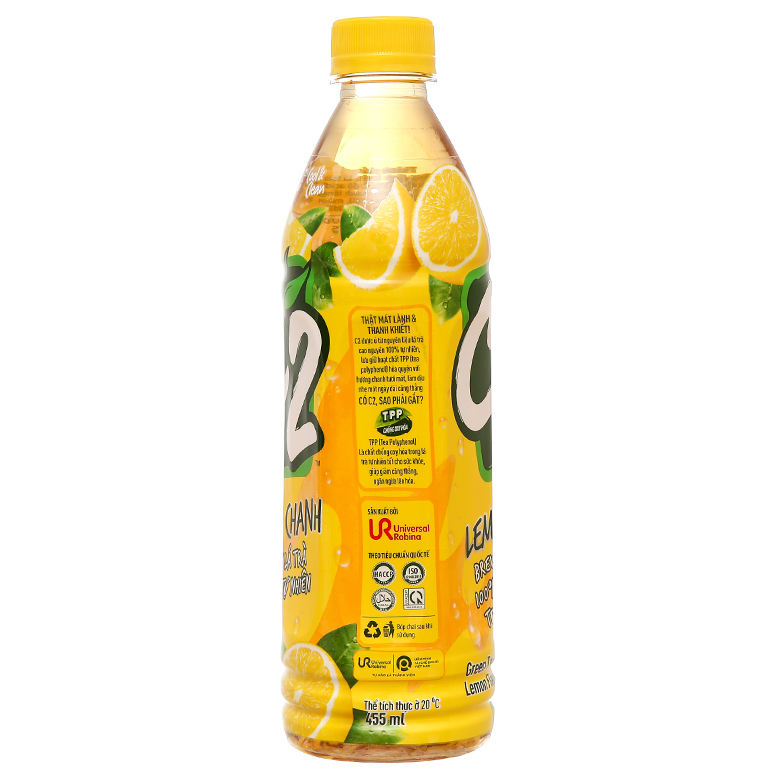PREMIUM VIETNAMESE LEMON GREEN TEA 455ML FOR EXPORT – BOTTLED TEA DRINK, 12-MONTH SHELF LIFE 4
