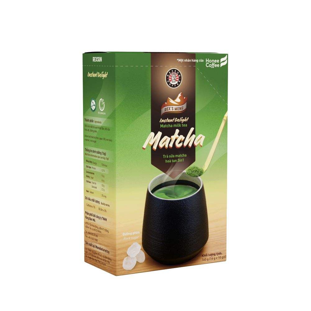 PREMIUM VIETNAMESE 3-IN-1 MATCHA MILK TEA POWDER FOR EXPORT – INSTANT GREEN TEA MIX, ISO 22000 CERTIFICATION 2
